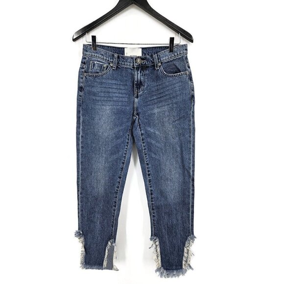 New One by One Teaspoon X Awesome Baggies Jeans Womens 25 Regular  Low Waist - Picture 2 of 6